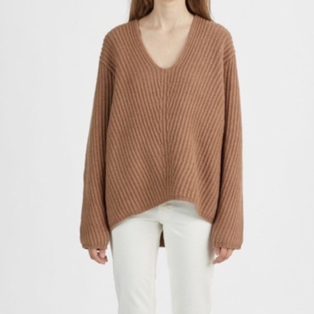 Acne Studio Deborah Sweater, size small, tan